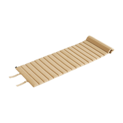 Cojín acolchado beige para la chaise longue Crate - Hay