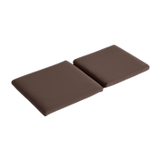 Cuscino pieghevole rosso ferro per la chaise longue Crate - Hay