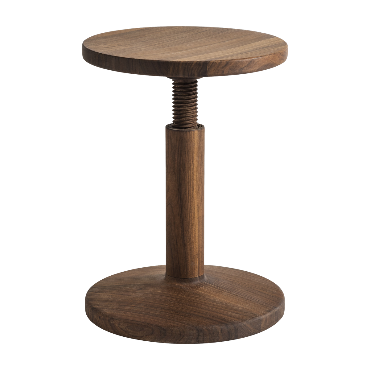 Sgabello Bobbin in noce da 36 cm - Hem