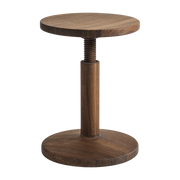 Taburete Bobbin nogal 36 cm - Hem