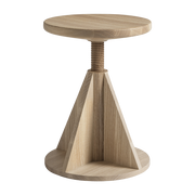 Tabouret en bois de frêne 36 cm Rocket - Hem