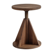 Sgabello in legno di noce 36 cm Rocket - Hem