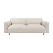2-Sitzer-Sofa in Bouclé-Optik beige 200 cm Koti - Hem