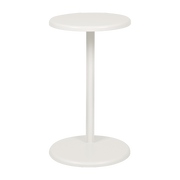 Table d'appoint en acier blanc 56 cm Lolly - Hem