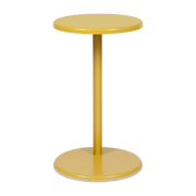Lolly 56 cm steel side table in ochre yellow - Hem