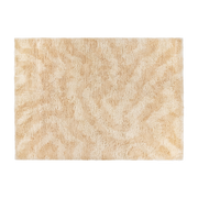 Wollteppich beige off-white 350 x 250 cm Monster -. Hem