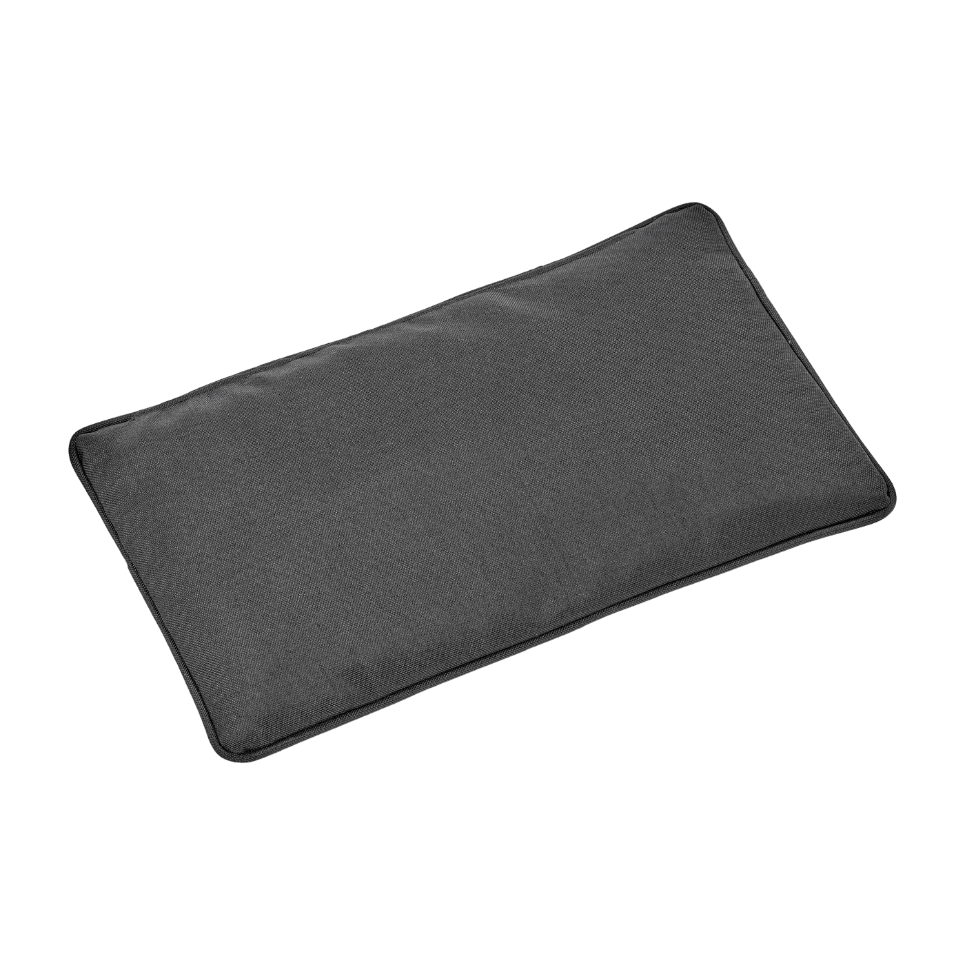 Cuscino da giardino in poliestere nero 50 x 32, 5 cm Fontainebleau - Serax