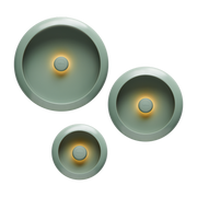 3 lampes sans fil en acier sauge Oloha Trio - Fatboy