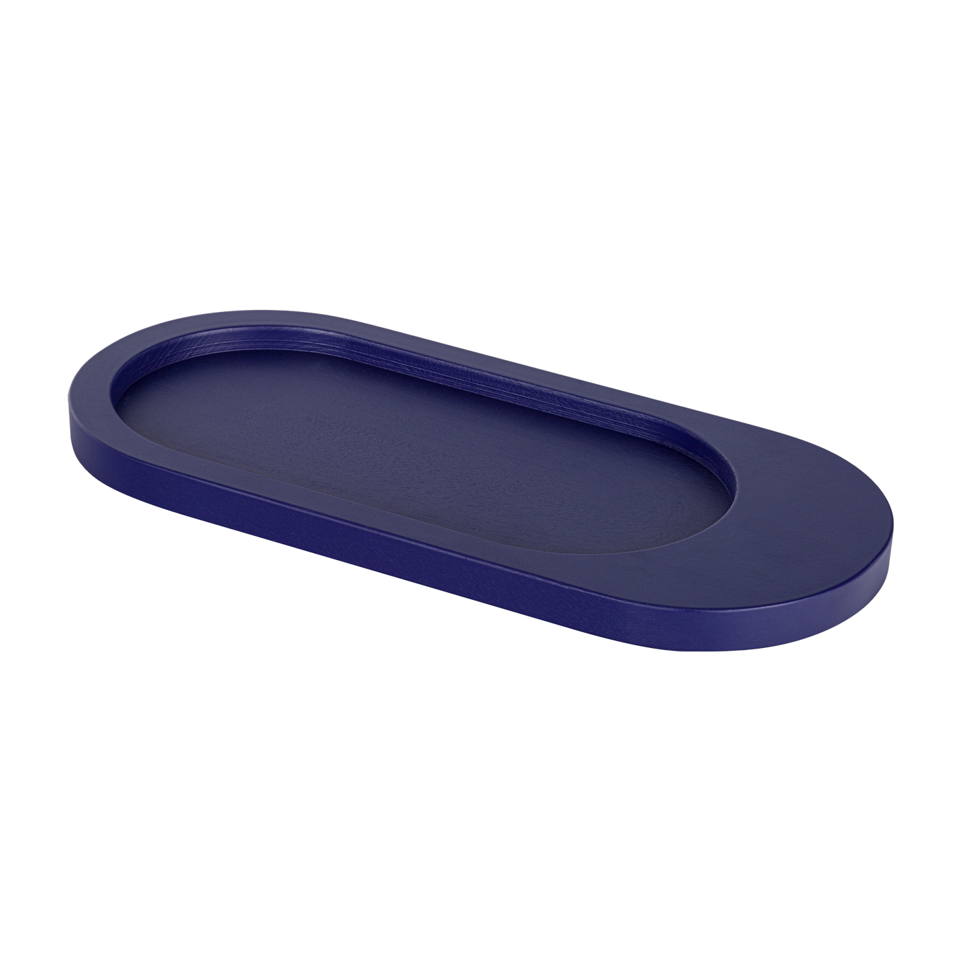 Blue wooden tray 32 x 15 cm Tenu - Noo. ma
