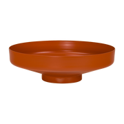 Orangefarbene Stahlschüssel 26 cm Vilu -. Noo. ma
