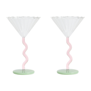 2 Bicchieri a champagne Curve - &Klevering