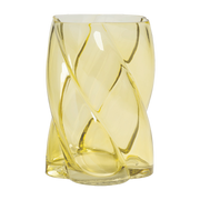 Vase in vetro giallo 19 cm Marshmallow - &Klevering