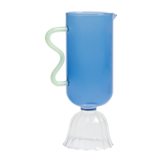 Jarra de vidrio azul 0, 7 L Tulip - &Klevering