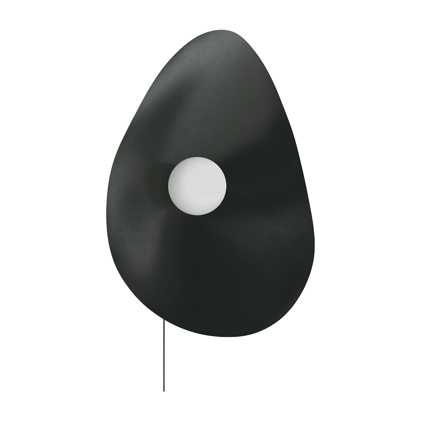 Applique murale en aluminium noir 60cm Fuji - NORR11