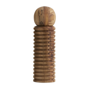 Molinillo de especias de madera de acacia marrón 20 x 6 cm Ras - Nordal