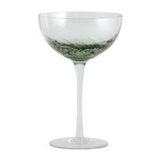 Verre à cocktail vert 18 x 11,5 cm Garo - Nordal