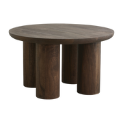 Mesa de centro de madera de mango 40 x 70 cm Helin - Nordal