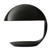 Lampada Cobra 40 cm in resina nera - Martinelli Luce