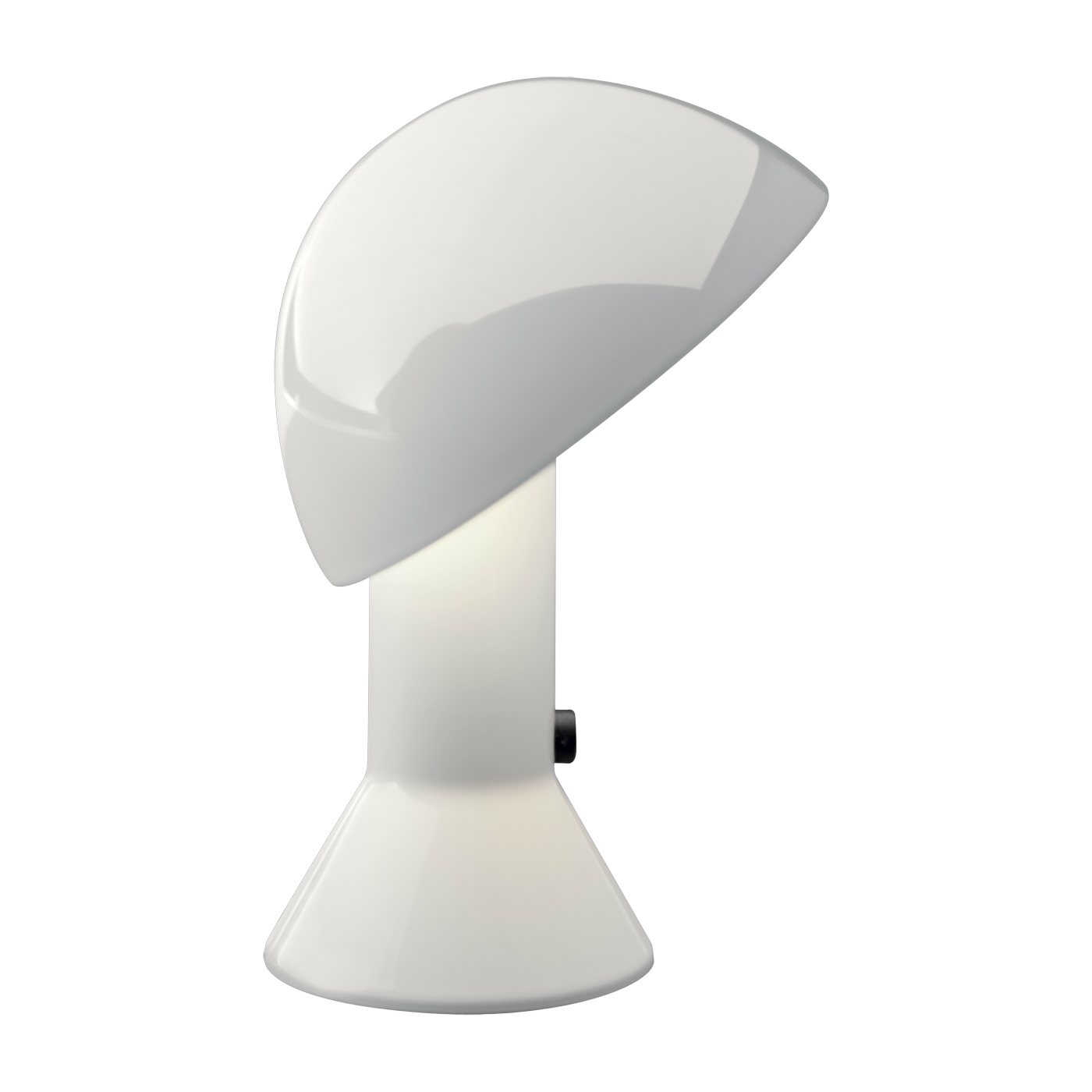 Lampe en résine blanche 22 x 28 cm Elmetto - Martinelli Luce