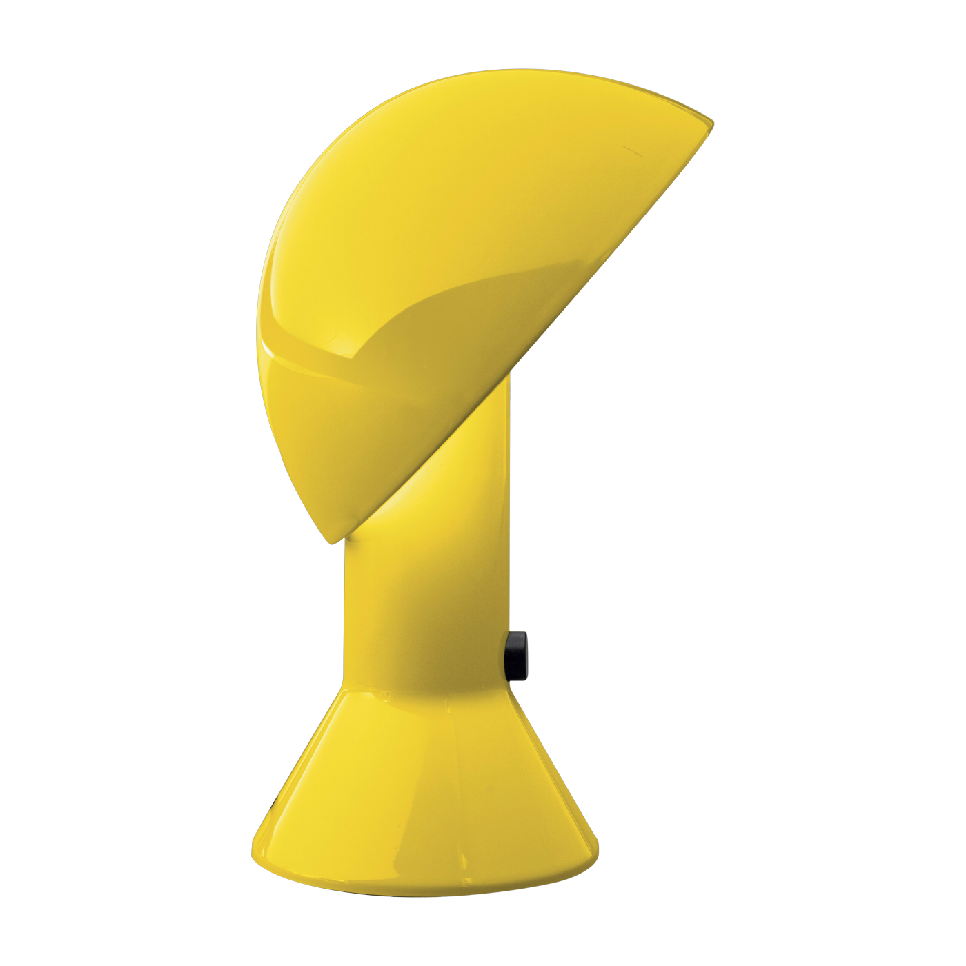 Lampe en résine jaune 22 x 28 cm Elmetto - Martinelli Luce