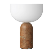 Tragbare Lampe aus marbre Breccia Pernice 24 cm Kizu -. New Works