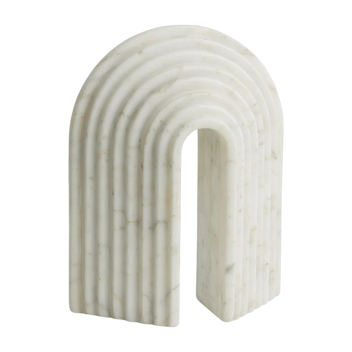 Buchstütze aus marbre weiß 14 x 18 cm Ferro -. Nordal