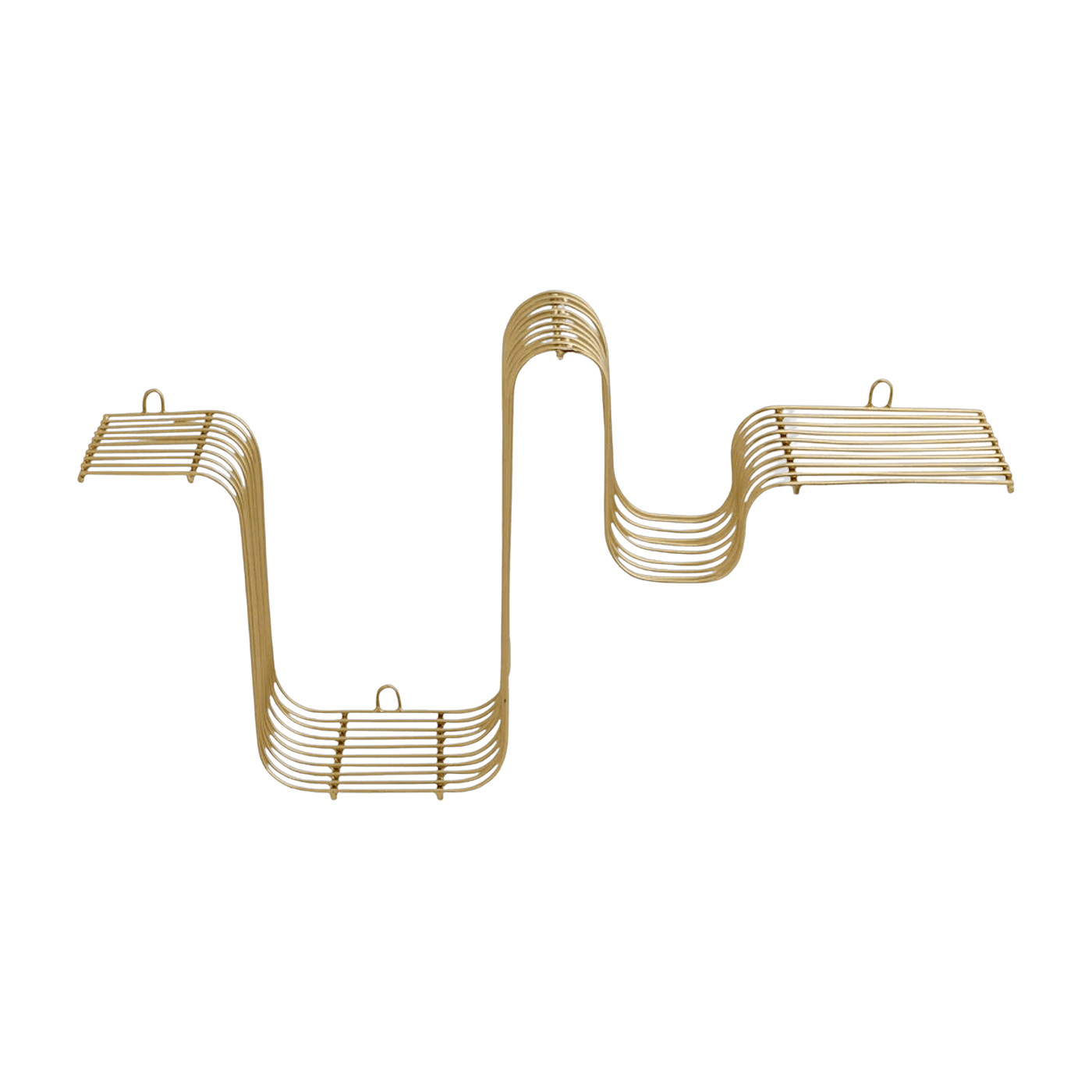 Regal goldfarben 54 x 26 cm Brava -. Nordal