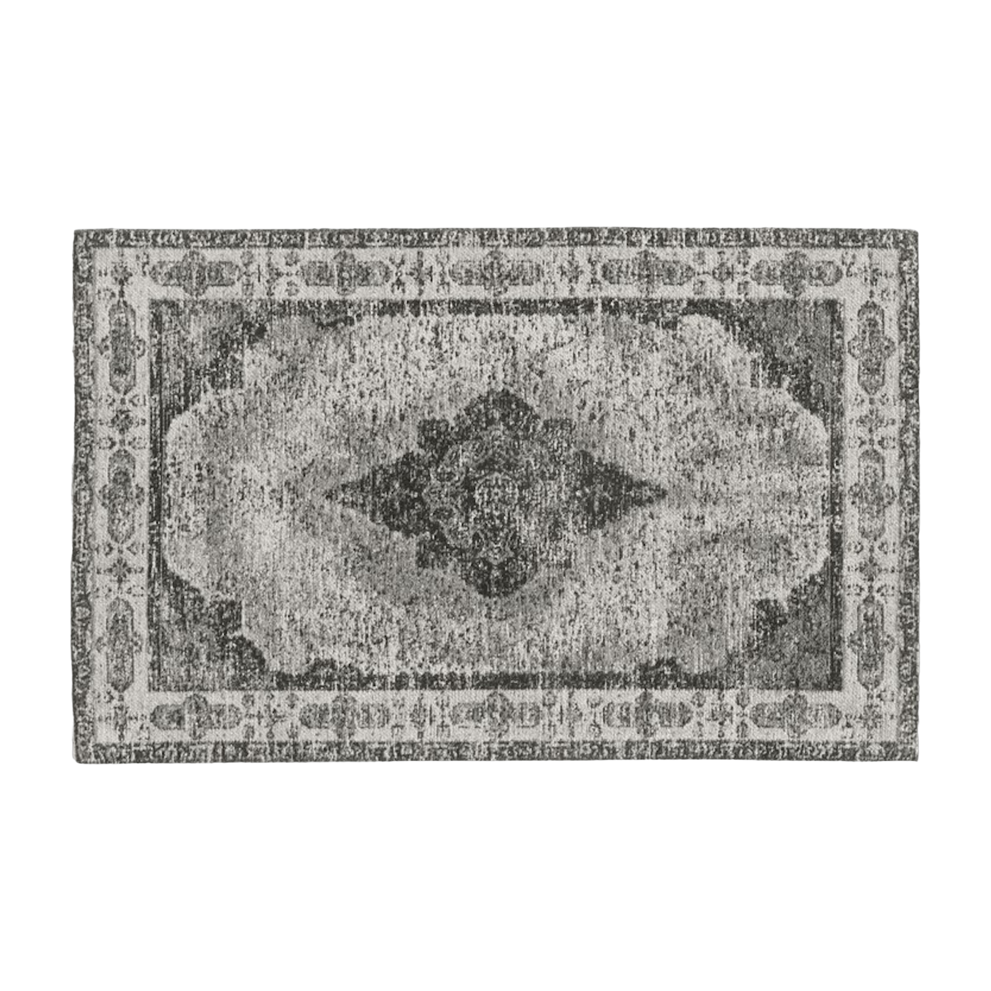 Tappeto in cotone grigio 90 x 60 cm Venus - Nordal