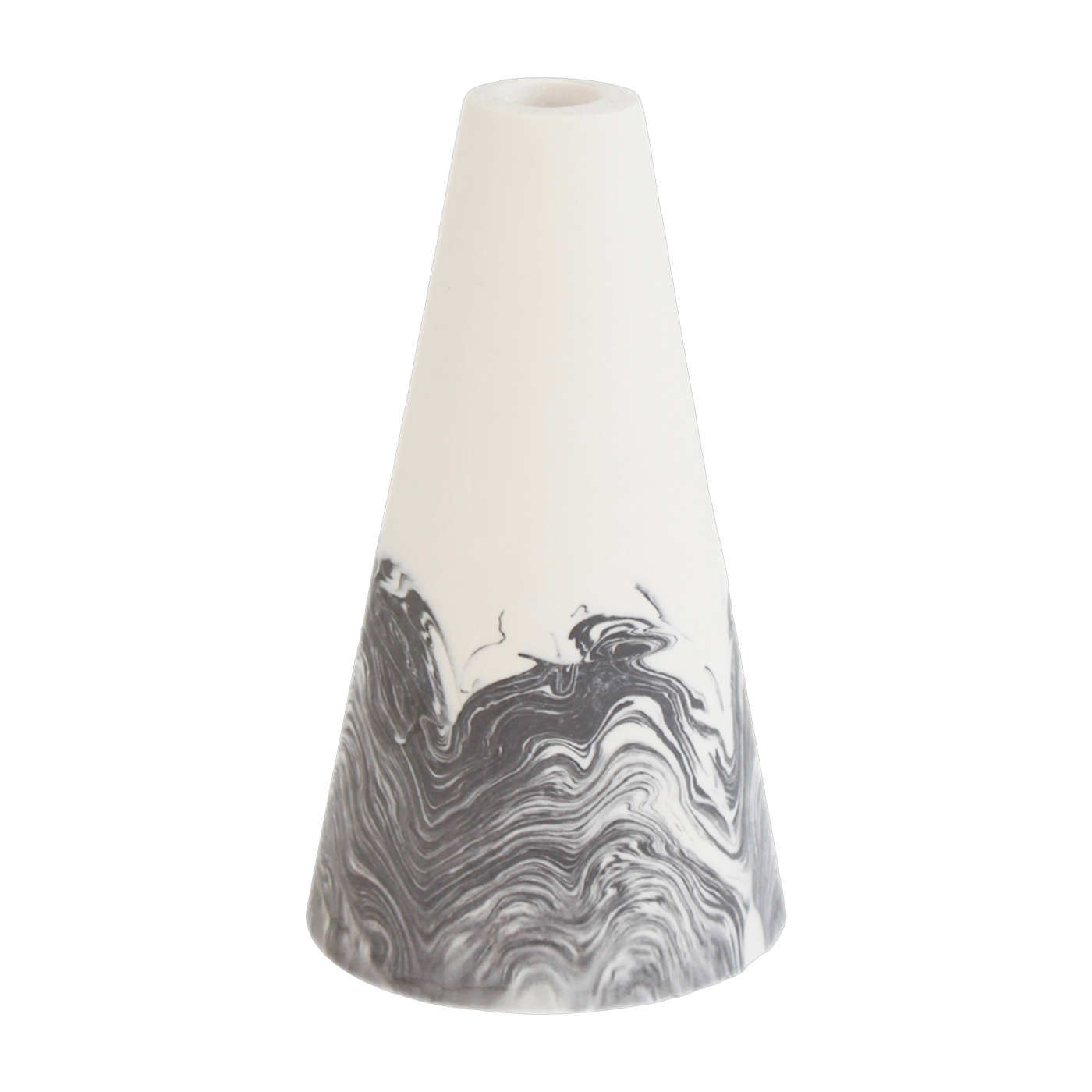 Vase 14 cm black saline rock Iconic - Studio Rosaroom