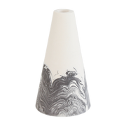 Vase en roche saline noir de mars 14 cm Iconic - Studio Rosaroom