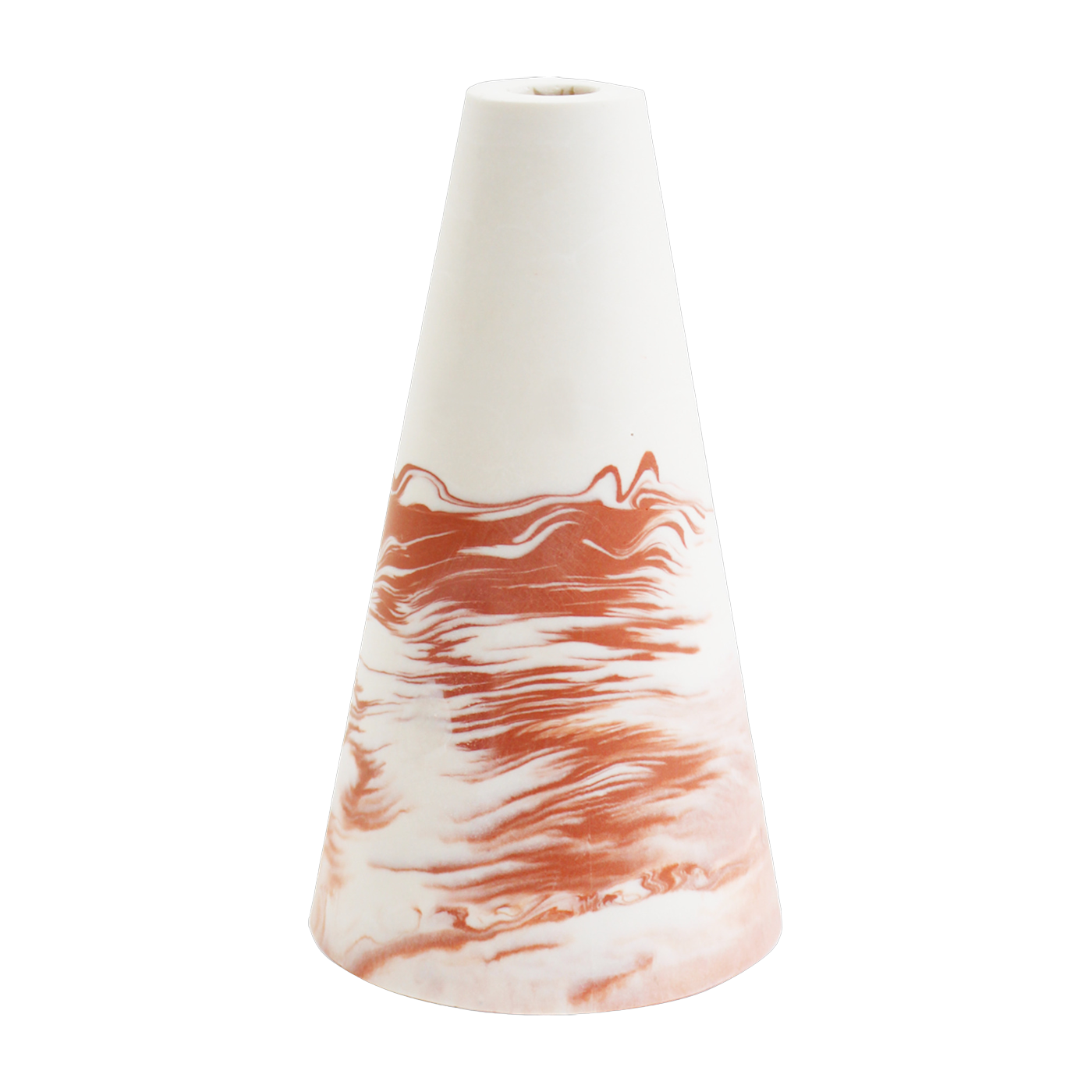 Vase in terracotta salt rock 14 cm Iconic - Studio Rosaroom