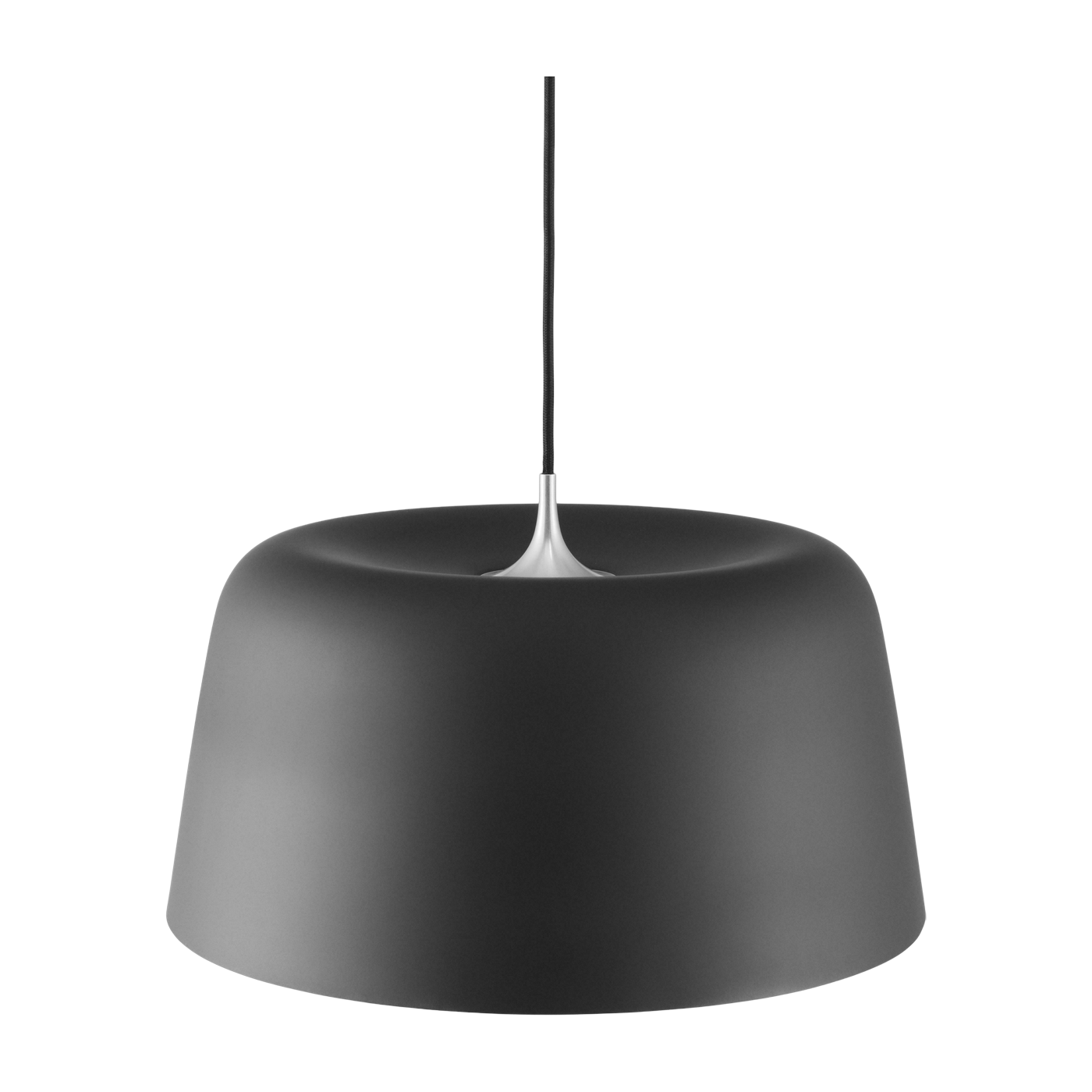 Hängeleuchte aus schwarzem Aluminium 44 cm. Tub - Normann Copenhagen