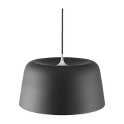 Sospensione in alluminio nero 44 cm Tub - Normann Copenhagen