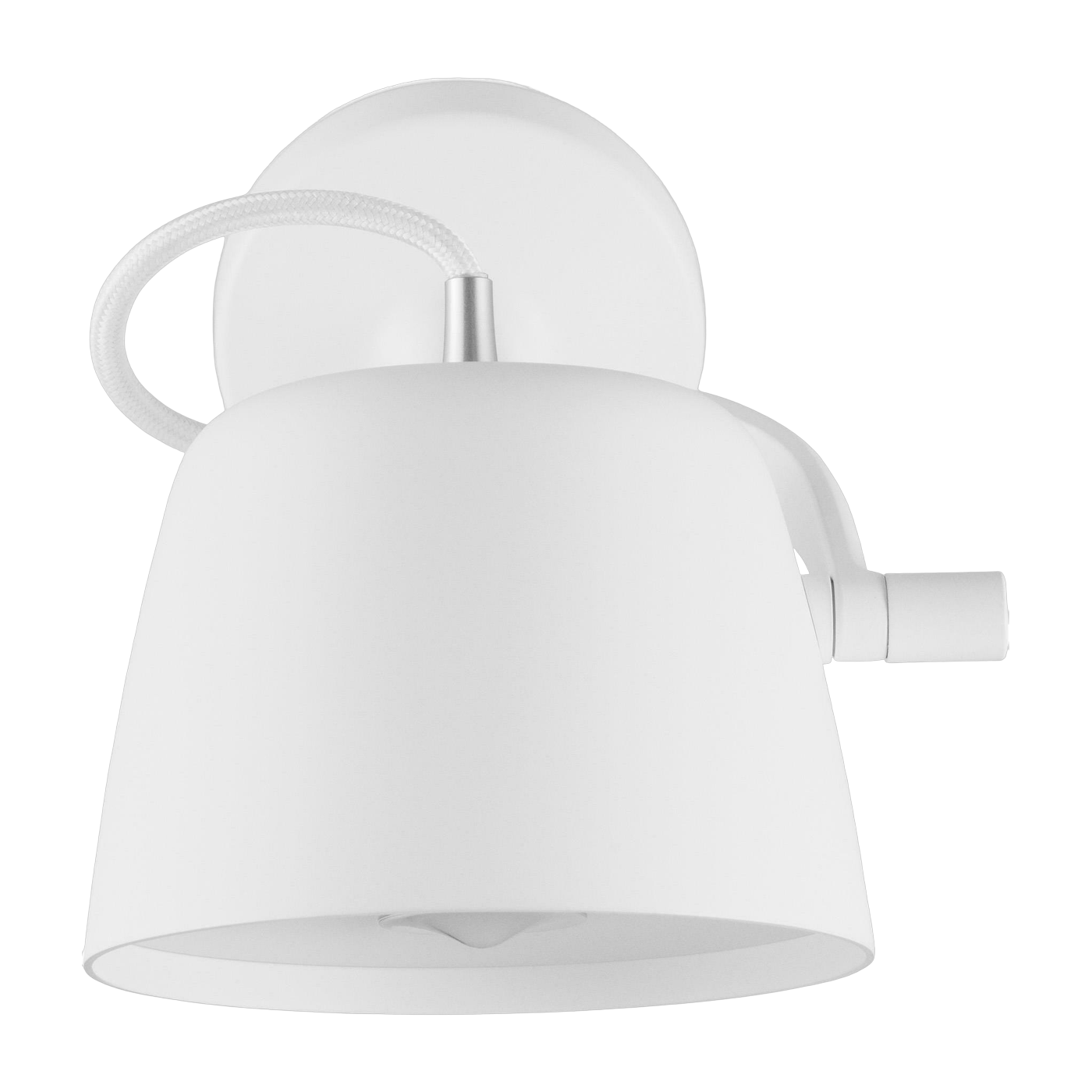 White aluminum wall lamp Tub - Normann Copenhagen