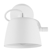 Applique in alluminio bianco Tub - Normann Copenhagen