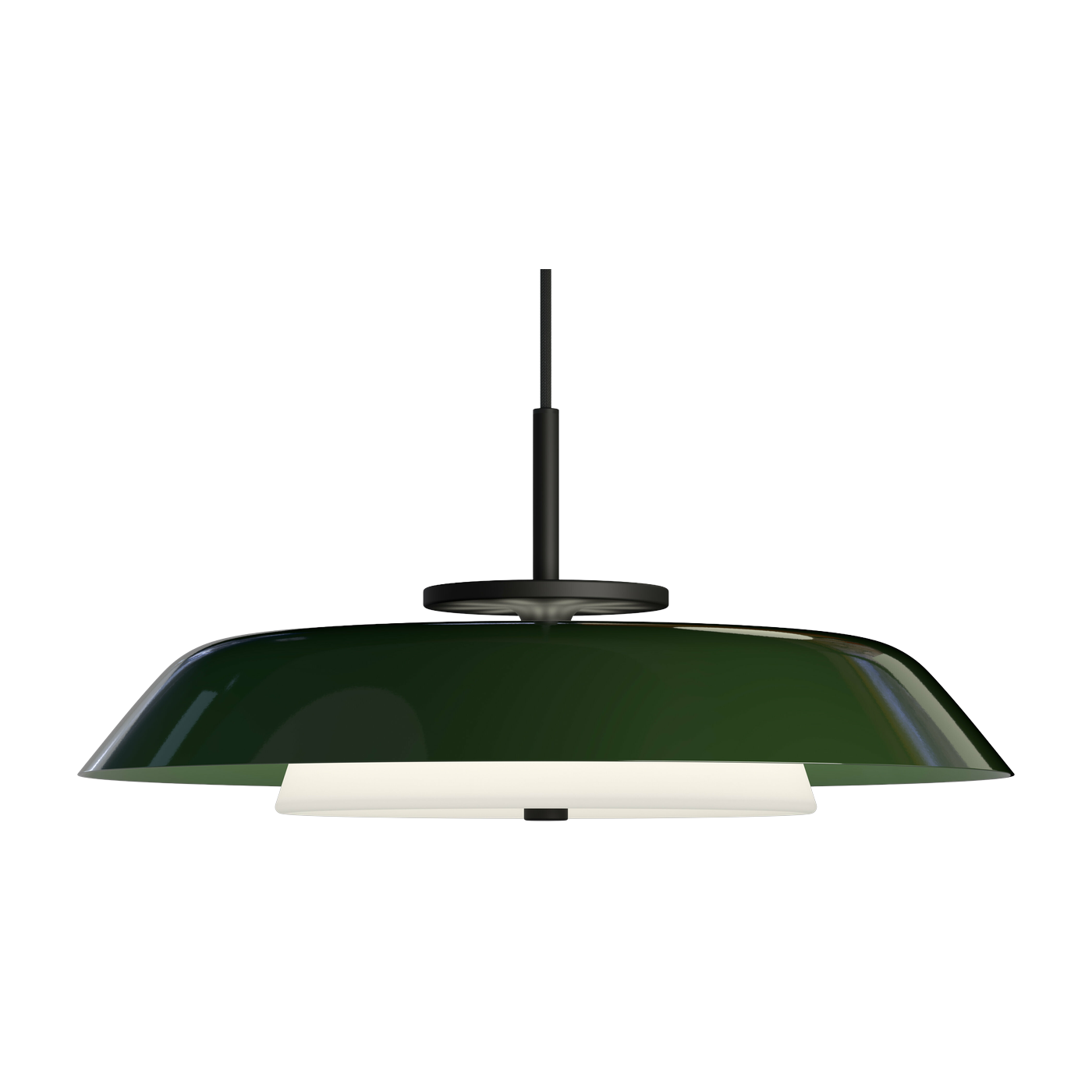 Lámpara colgante de metal verde 43 cm Horisont - Belid