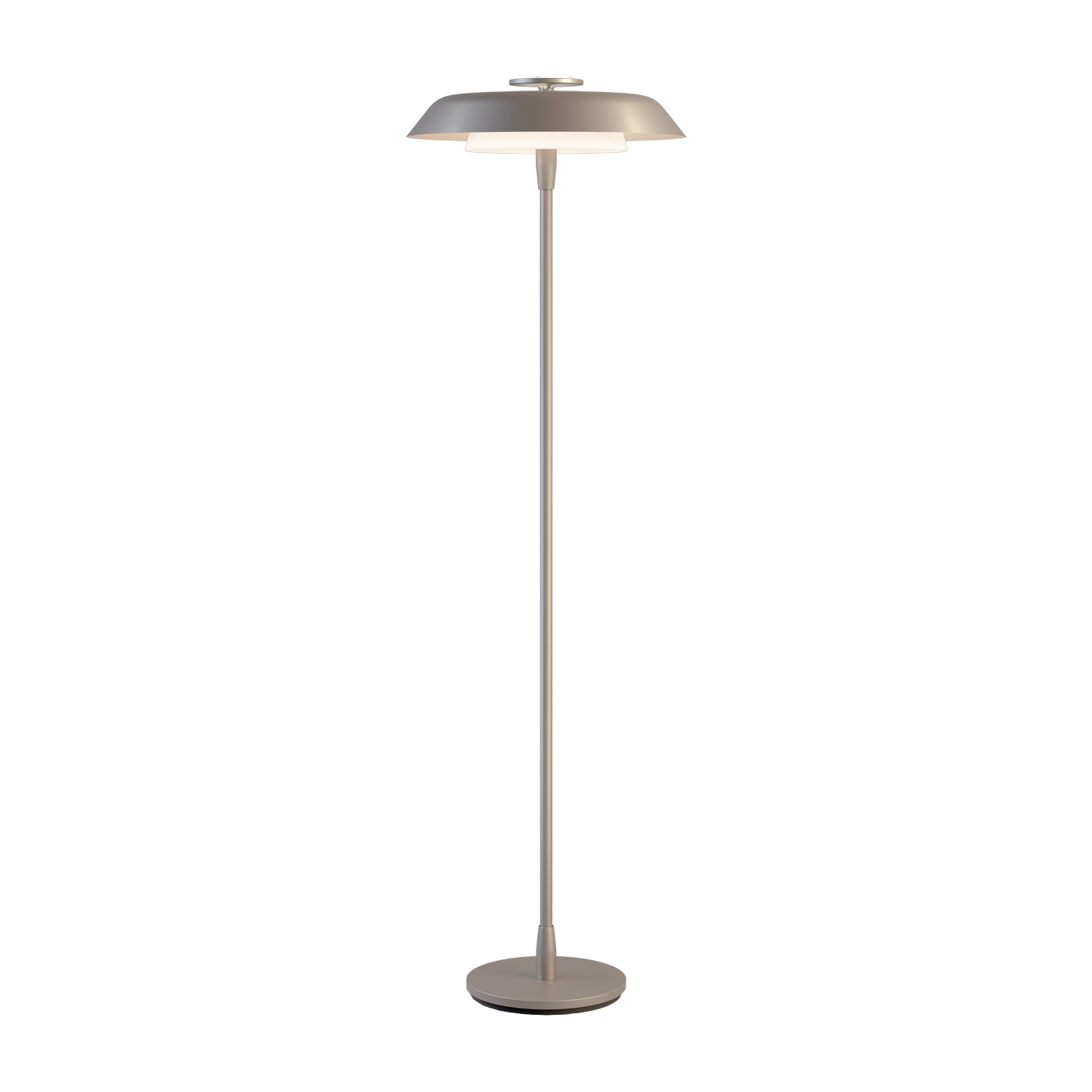 Lámpara de pie de metal champagne 43 cm Horisont - Belid