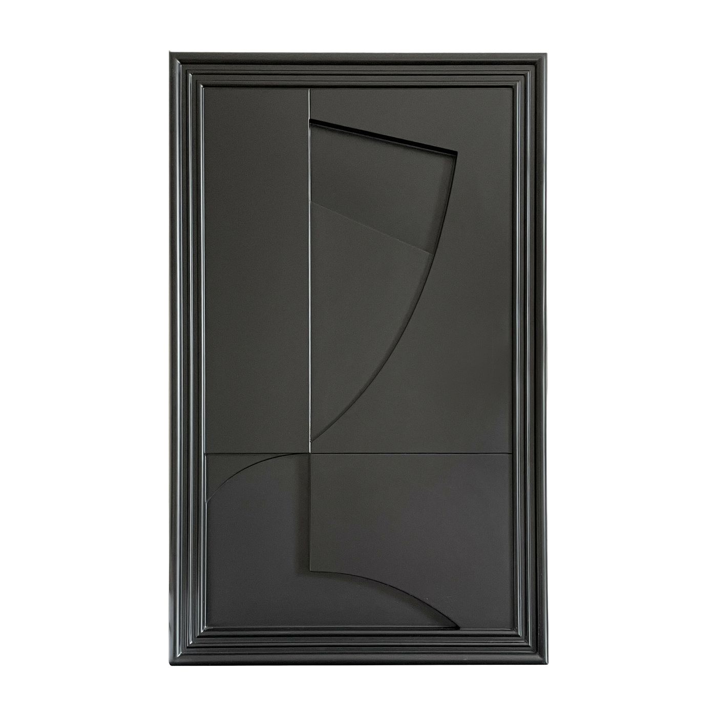 Quadro in legno nero 80 cm Randonne - Likya