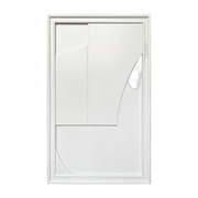 Cuadro de madera blanco 80 cm Verge - Likya