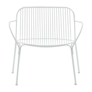 Fauteuil de jardin en acier blanc Hiray - Kartell
