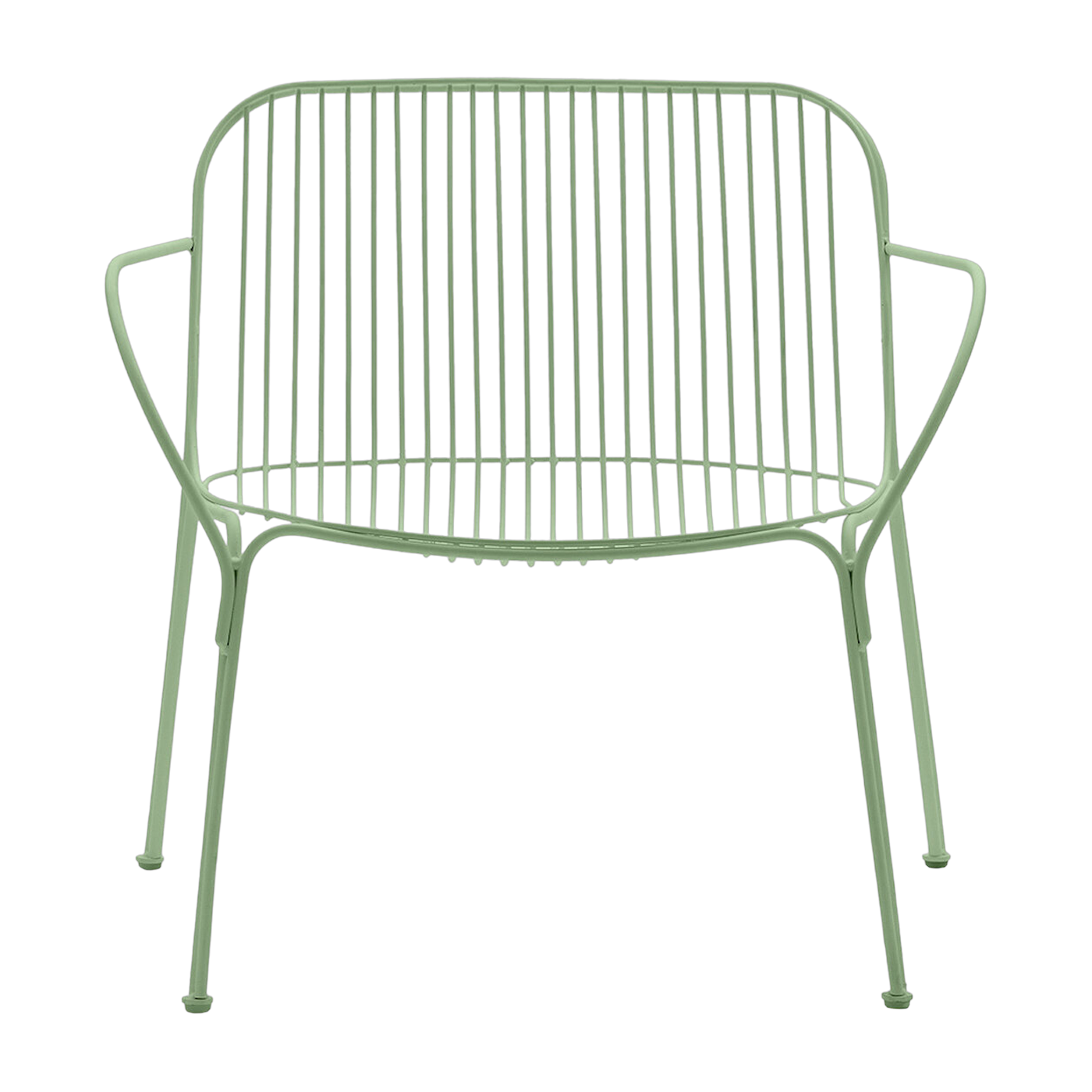 Gartensessel aus grünem Stahl Hiray - -. Kartell