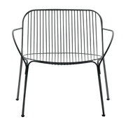Schwarzer Stahlgartensessel Hiray -. Kartell