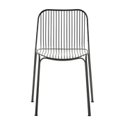 Chaise de jardin en acier noir Hiray - Kartell