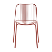 Chaise de jardin en acier rouge Hiray - Kartell