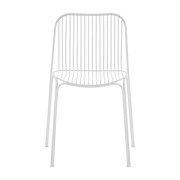 Silla de jardín de acero blanco Hiray - Kartell