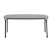 Black steel garden coffee table 38 cm Hiray - Kartell