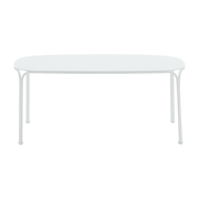 Mesa de centro de jardín de acero blanco 38 cm Hiray - Kartell
