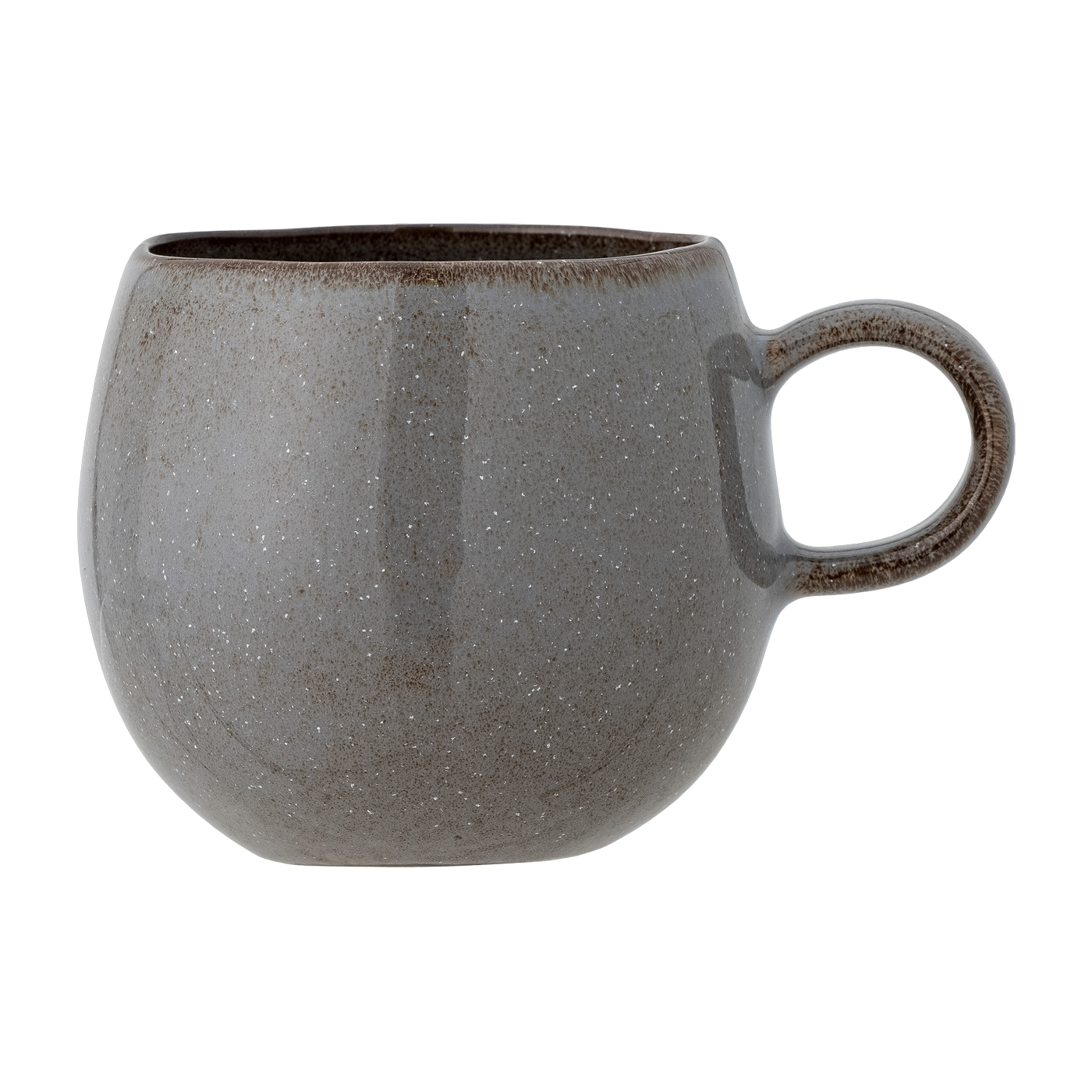 Sandrine grey stoneware mug - Bloomingville