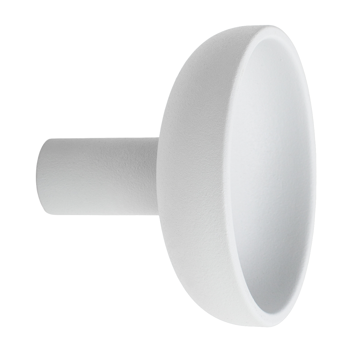Grey metal wall hook 8 cm Hook - Hem