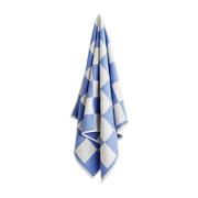 Light blue towel 70 x 136 cm Check - HAY
